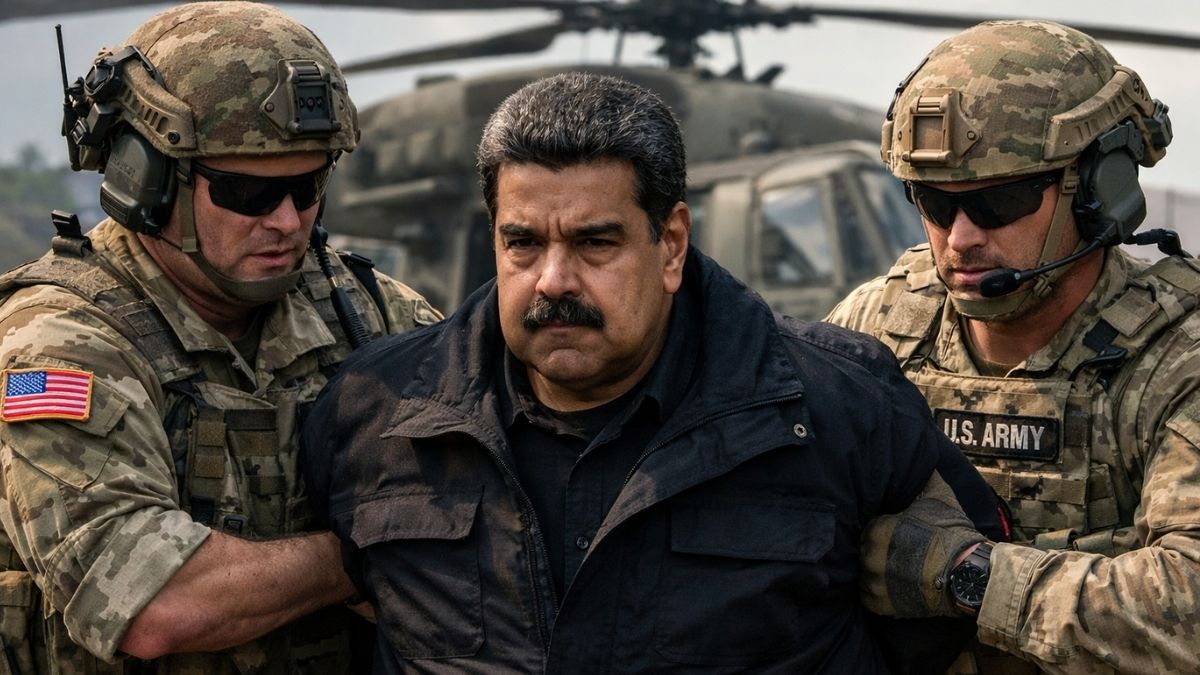 Maduro Preso Tudo Sobre a Captura do Líder Venezuelano pelos EUA